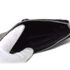 Coach Rainbow Corner Zip Wristlet Wallet F26938 Black Leather NWT $95 MSRP