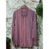 Faherty Movement Shirt 2XL Supima Stretch Summer Rose Plaid Button Up EUC