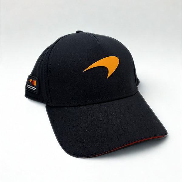 McLaren F1 Racing Team Hat NWOT Black Orange Mastercard Snapback Formula 1 OS