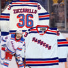 New York Rangers Mats Zuccarello Zucc Reebok CCM NHL Jersey Fight Strap Size 52