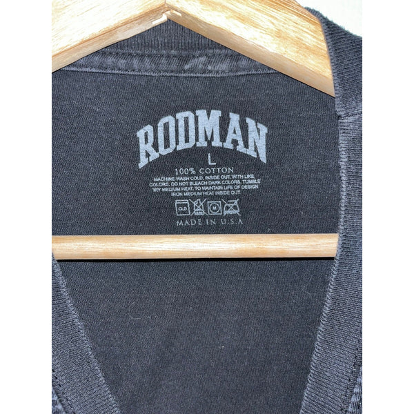 Dennis Rodman Chicago Bulls The Worm T-Shirt Men’s Large 90s Style NBA Graphic