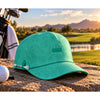 Melin Hydro The Legend Links Hat Classic Neo Aqua Green Paisley Golf Cap NWT