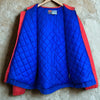 New York Giants Nike Team Vintage Hooded Puffer Jacket Blue Sz L NFL Made Korea