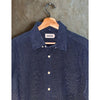 Taylor Stitch The Jack Reverse Jacquard Button Down Shirt Men's 42 L Navy EUC