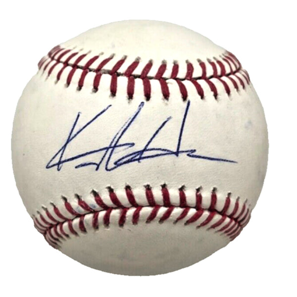 Keston Hiura Signed OMLB Baseball Brewers Top Prospect Infielder All Star