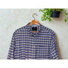 Charles Tyrwhitt Heavy Cotton Blend Slim Button Down Shirt Checkered Men's Sz. L