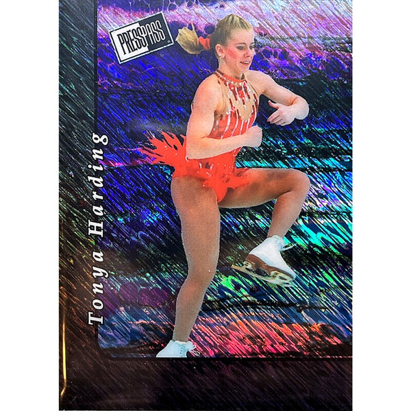 Tonya Harding 2024 Press Pass 1/1 One of One Gold Vinyl Figure Skating