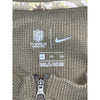 New York Jets NFL Nike Salute to Service Thermal 1/4 Zip Henley Olive Sz 3XL