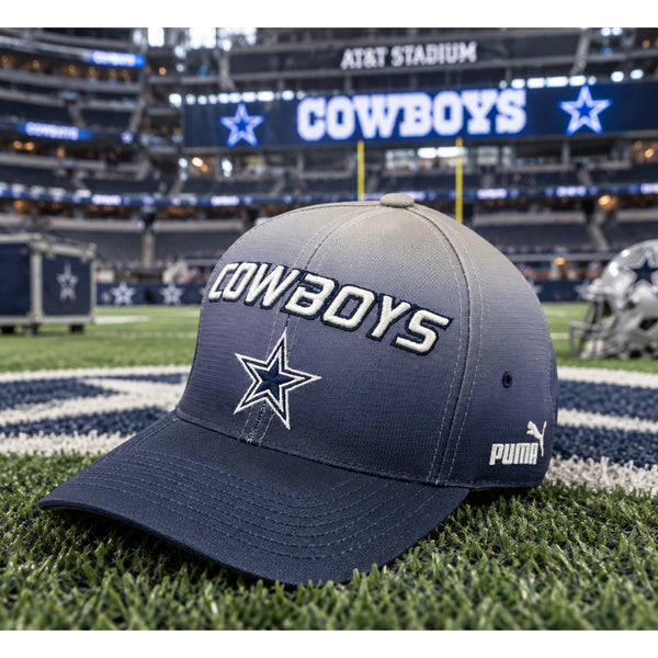 Dallas Cowboys Puma The Slick Pro Line Vintage 90s NFL Snapback Hat Cap OSFM