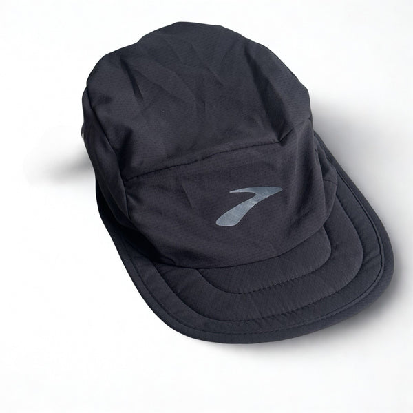 Brooks Lightweight Packable Propel Running Hat Black 5 Panel OSFA NWOT