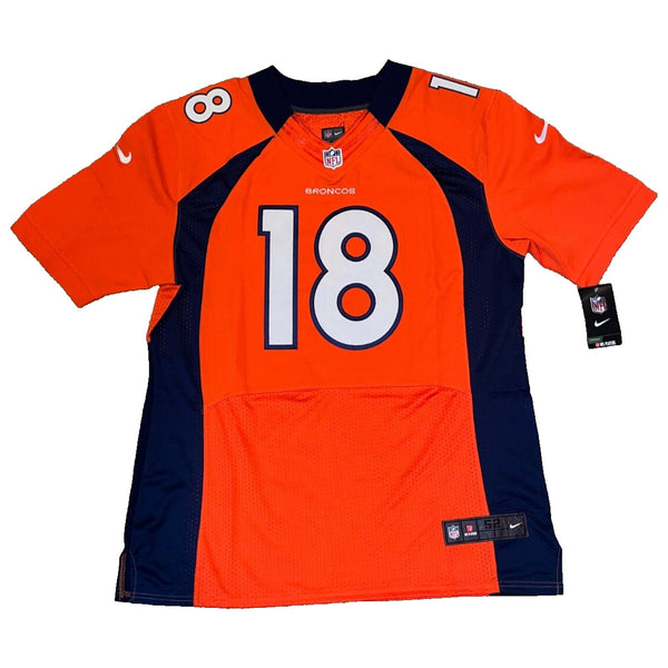 Denver Broncos Peyton Manning Nike Elite Jersey Mens 52 2XL On Field NWT