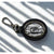 Lexus Leather Keychain Key Ring Fob Black Chrome Logo OEM Luxury Accessory