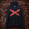 CM Punk WWE 2K13 Zip Hoodie Sweatshirt Live The Revolution Black Mens Large