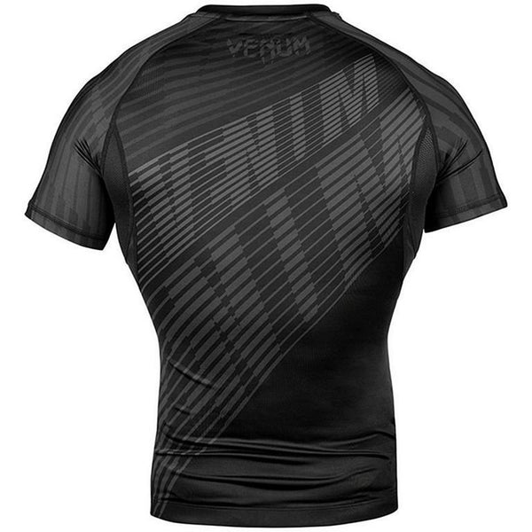 Venum Plasma Rashguard Compression Shirt Mens 2XL Black NWT MMA BJJ UFC Gym