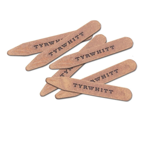 Charles Tyrwhitt Brass Metal Collar stays (2.2”) One Pair