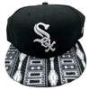 Chicago White Sox New Era Snapback Hat Aztec Tribal Brim NWT MLB