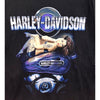 Harley Davidson Sexy Pinup Girl Waterloo Iowa 2XL Biker T Shirt Tee Bravado