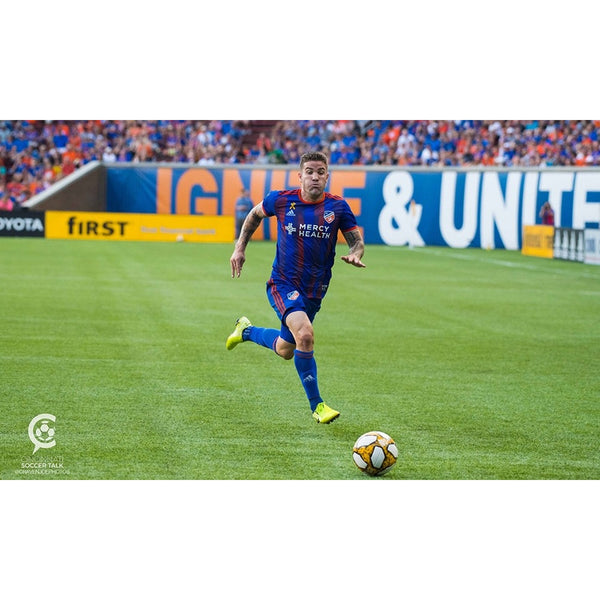 FC Cincinnati Adidas 2019 Inaugural Season Home Jersey Men's Large L Climalite