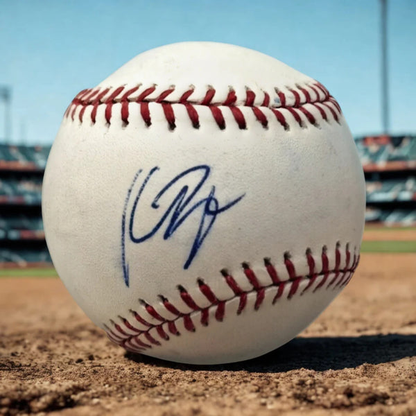Kris Bryant Signed OMLB Baseball Sweet Spot Chicago Cubs NL MVP WS Champ