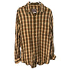 The Territory Ahead Textured Plaid Explorers Shirt Mens L Vintage 90s