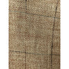 Brooks Brothers 43R Linen Herringbone Windowpane Blazer 2-Button Jacket EUC