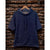 Rhone Luxe Short Sleeve Knit Hoodie XL Indigo Blue Pullover Performance $98 NWOT