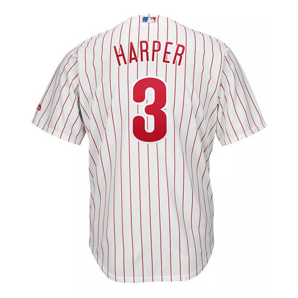 Philadelphia Phillies Bryce Harper #3 Majestic Cool Base Home Jersey Sz 2XL NWOT