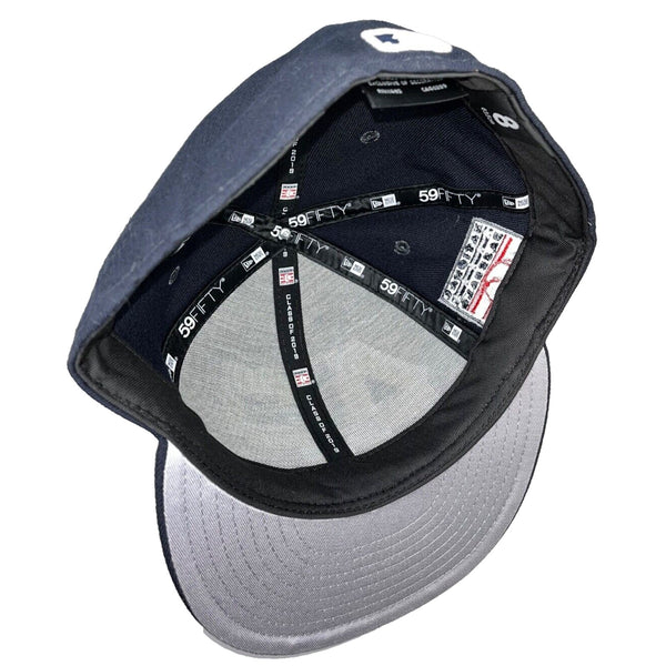 Mariano Rivera New York Yankees HOF 42 Stats Hat New Era Sz 8 Fitted 59Fifty