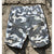Armani Exchange Cargo Shorts Mens 32 Gray Camo Utility Combat Military Heavy Y2K