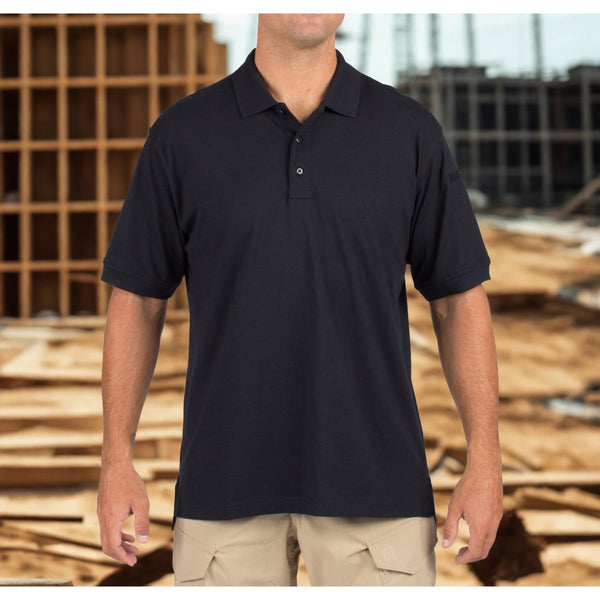5.11 Tactical Utility Polo Shirt Men’s 2XL Navy Blue Cotton Short Sleeve NWT