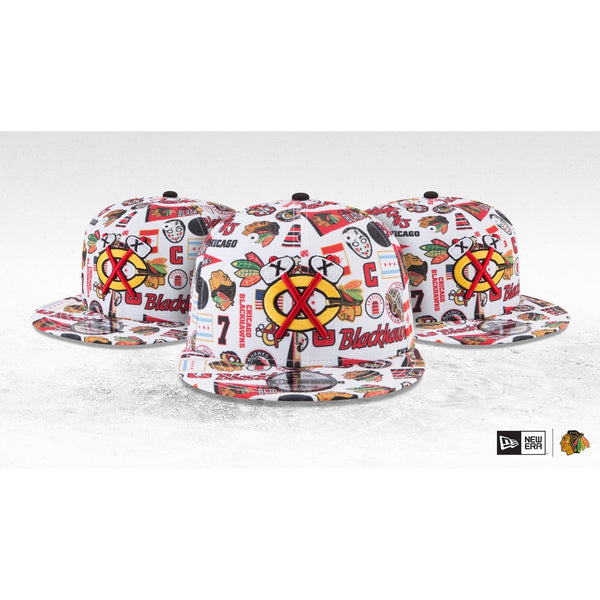 Chicago Blackhawks Brent Seabrook New Era 9FIFTY Snapback Hat 2020 Rare NEW