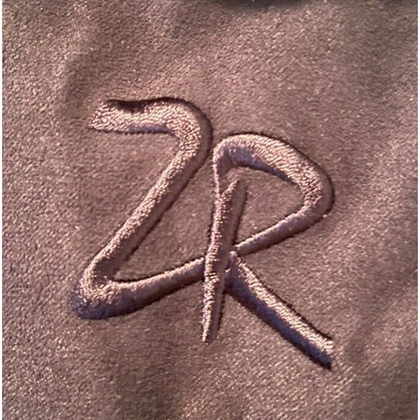 Zero Restriction Spring Lake Golf Vest Sz. L Houndstooth Microsuede 1/4 Snap