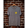 Stussy x Patta Smiley Tee Gray Yellow Logo Collab Graphic T-Shirt Men’s M Rare