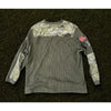 New York Jets NFL Nike Salute to Service Thermal 1/4 Zip Henley Olive Sz 3XL
