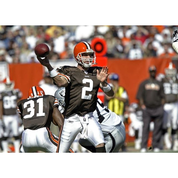Cleveland Browns Tim Couch #2 Reebok NFL Jersey Men's 2XL Rare Vintage Y2K