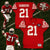 San Francisco 49ers Deion Sanders 1994 Authentic Wilson Pro Line Jersey 46 EUC