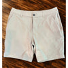 Lululemon ABC Classic-Fit Shorts Mens 31 Cream Warpstreme 7" Golf Casual