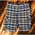 Nautica Jeans Cargo Shorts Men 40 Y2K Baggy Plaid Hip Hop Streetwear 12”