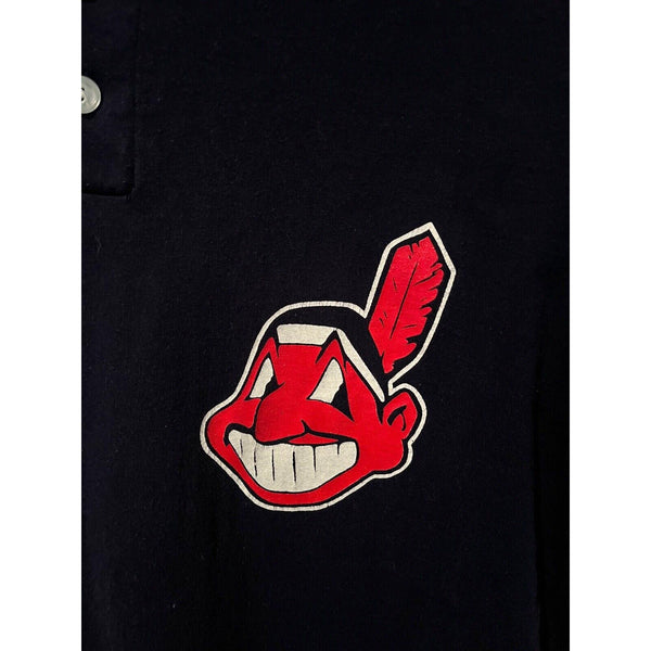 Cleveland Indians Chief Wahoo Russell Athletic T-Shirt Mens Sz. M USA Vintage