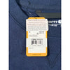 Carhartt TS0124-L Loose Fit Crewneck Sweatshirt Navy Company Logo Men’s XL NWT