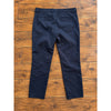Loro Piana Women’s Cotton Stretch Slim Pants Black Italy Sz 48 US 12 36x26