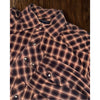 Banana Republic Western Pearl Snap Shirt XL Brown Plaid Vintage Cowboy L/S