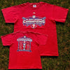 Philadelphia Phillies MLB 2007 NL East Champions Majestic T-Shirt Sz. XL Red