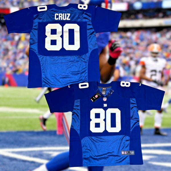 New York Giants Victor Cruz #80 Nike Elite On Field Jersey 52 2XL NWT Deadstock