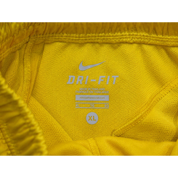 FC Barcelona Nike 2012 2013 Away Match Shorts Yellow Dri-FIT NWT Men's XL Rare