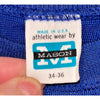 New York Giants Mason Athletic Wear Football Jersey USA Vintage Blue Men's L