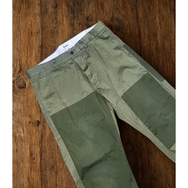 Todd Snyder Patchwork Baker Pants Utility Fatigue Carpenter Olive 34x30 Rare