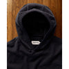Taylor Stitch Sunset Hoodie Black Indigo Terry Organic Cotton Mens Medium 40