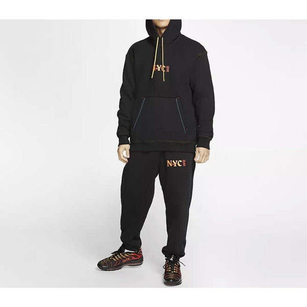 Nike NYC Chinatown New York City Sweatsuit Hoodie 2XL Pants XL EUC
