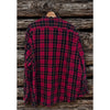 Polo Ralph Lauren Tartan Flannel Oxford Sport Work Shirt Red Black Mens 3XB EUC
